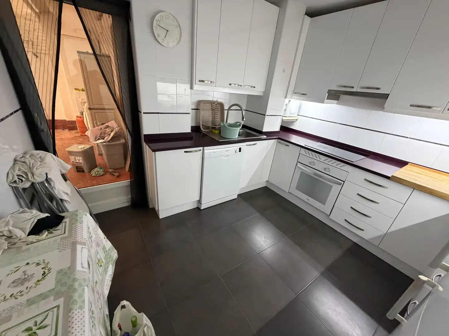 Kitchen of Flat for rent in Murcia  with Furnished, Oven and Washing machine