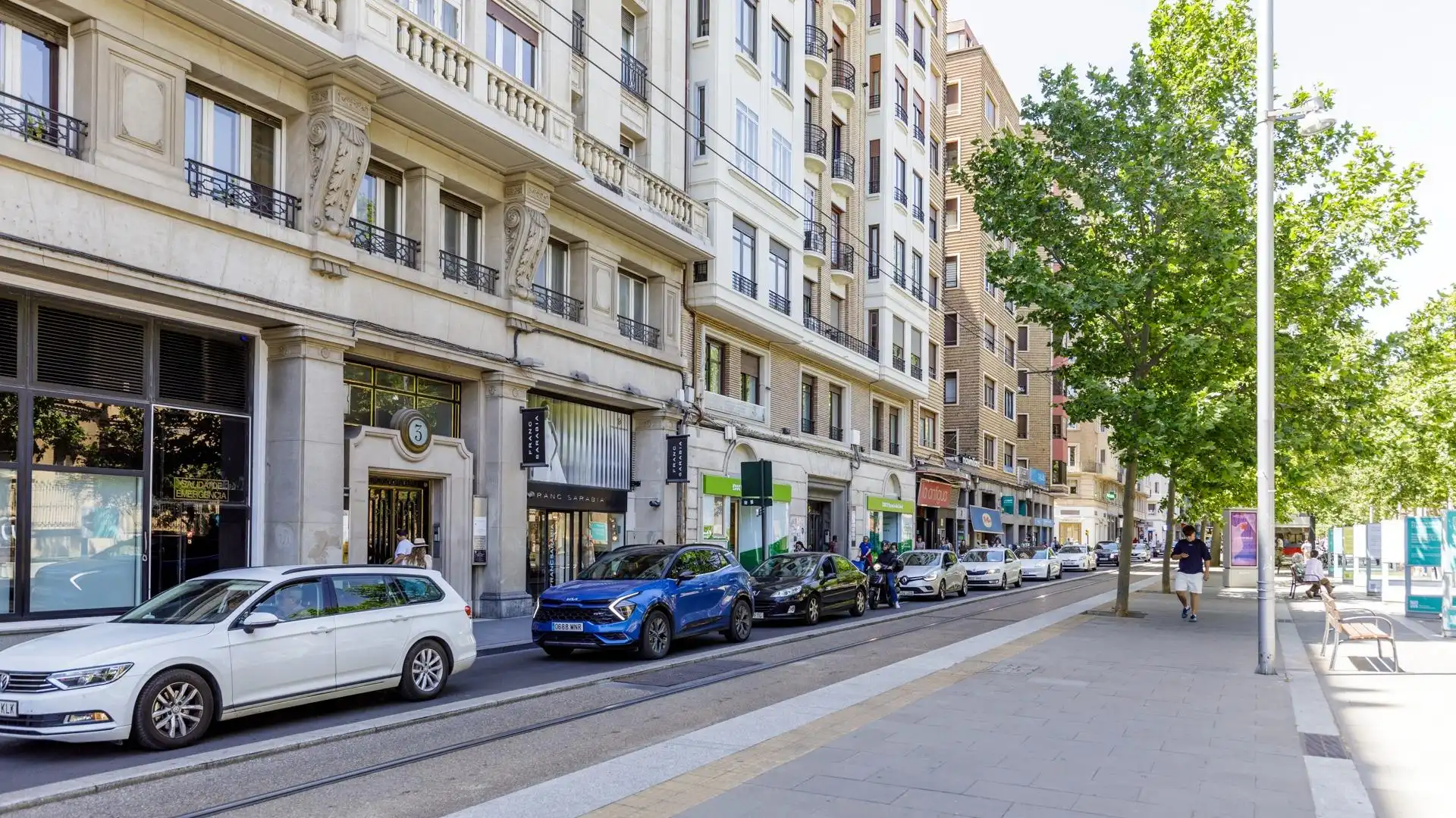 Vista exterior de Piso en venta en Zaragoza con Calefacción y Trastero