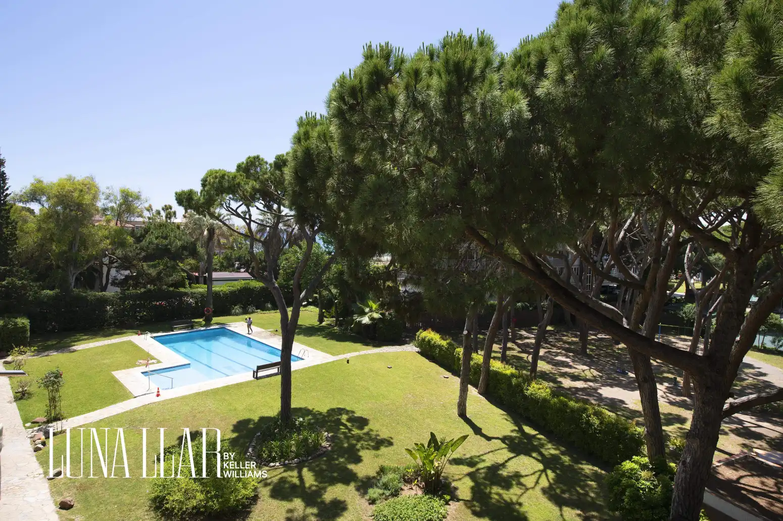 Garten von Dachboden zum Verkauf in Gavà mit Heizung, Parkett und Terrasse