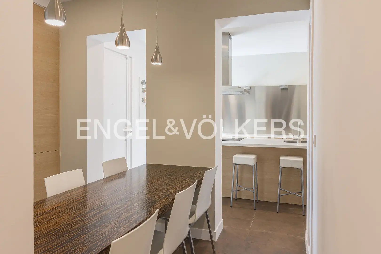Esszimmer von Wohnung zur Miete in Madrid mit Klimaanlage, Heizung und Parkett