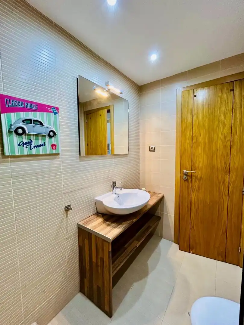 Badezimmer von Wohnung zum Verkauf in Málaga mit Klimaanlage, Heizung und Terrasse