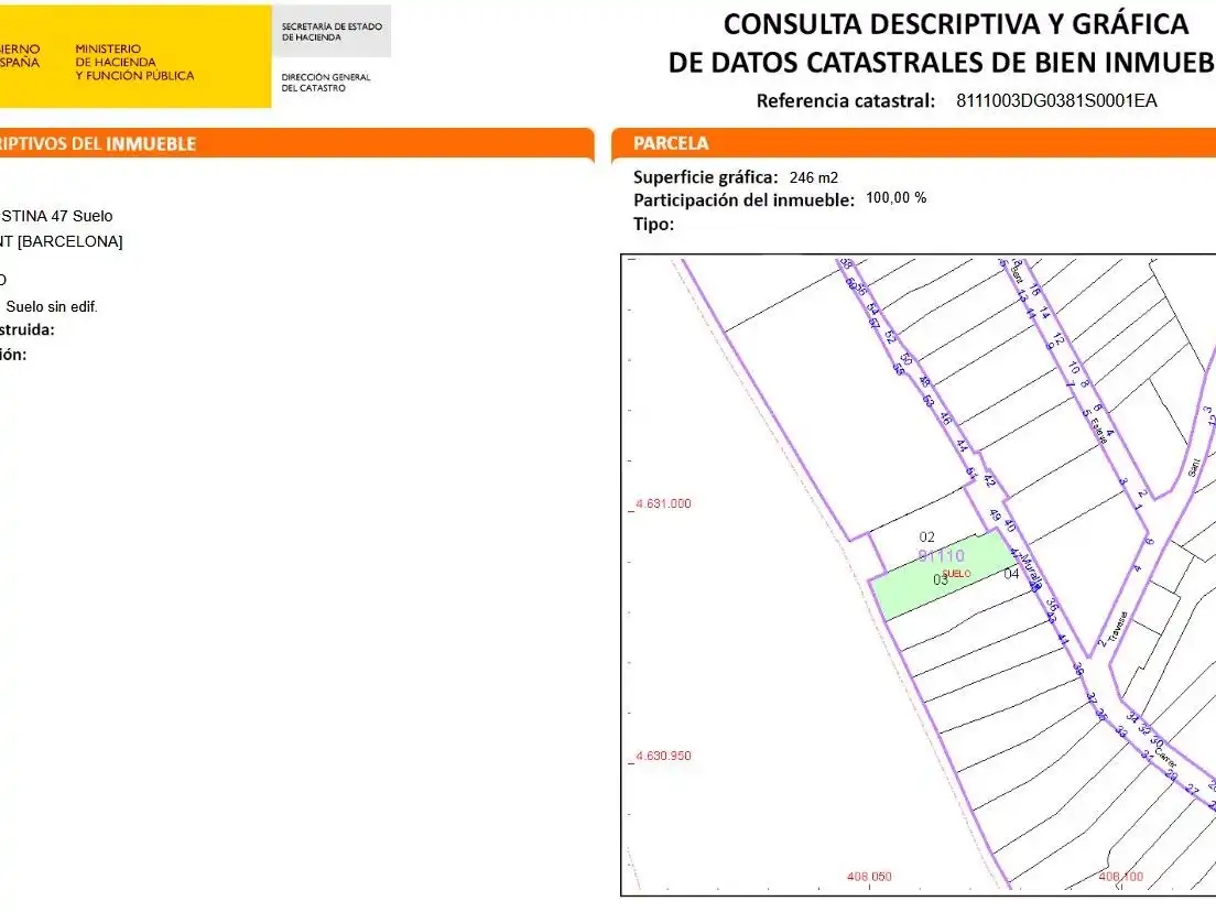 Wohnbaugrundstück zum Verkauf in santa cristina 45, imagen 3