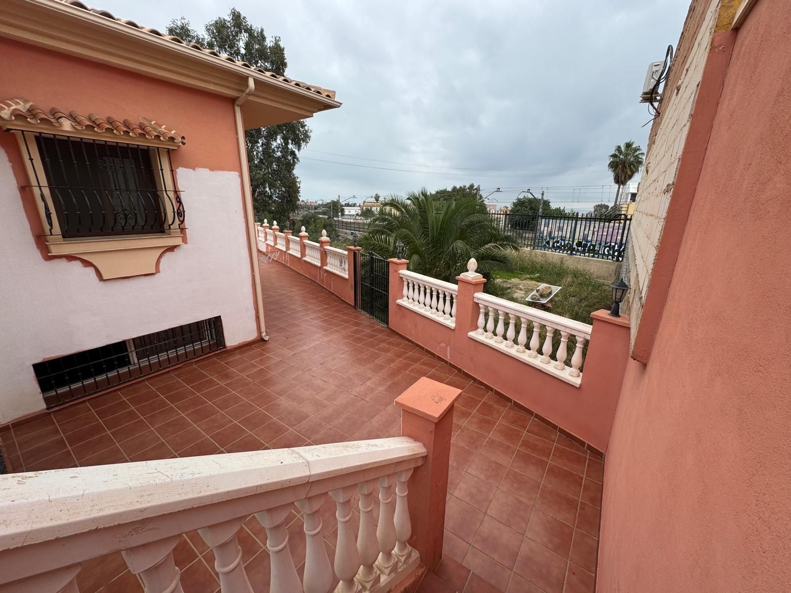 Terrassa de Casa o xalet en venda en Benalmádena amb Aire condicionat, Jardí privat i Terrassa