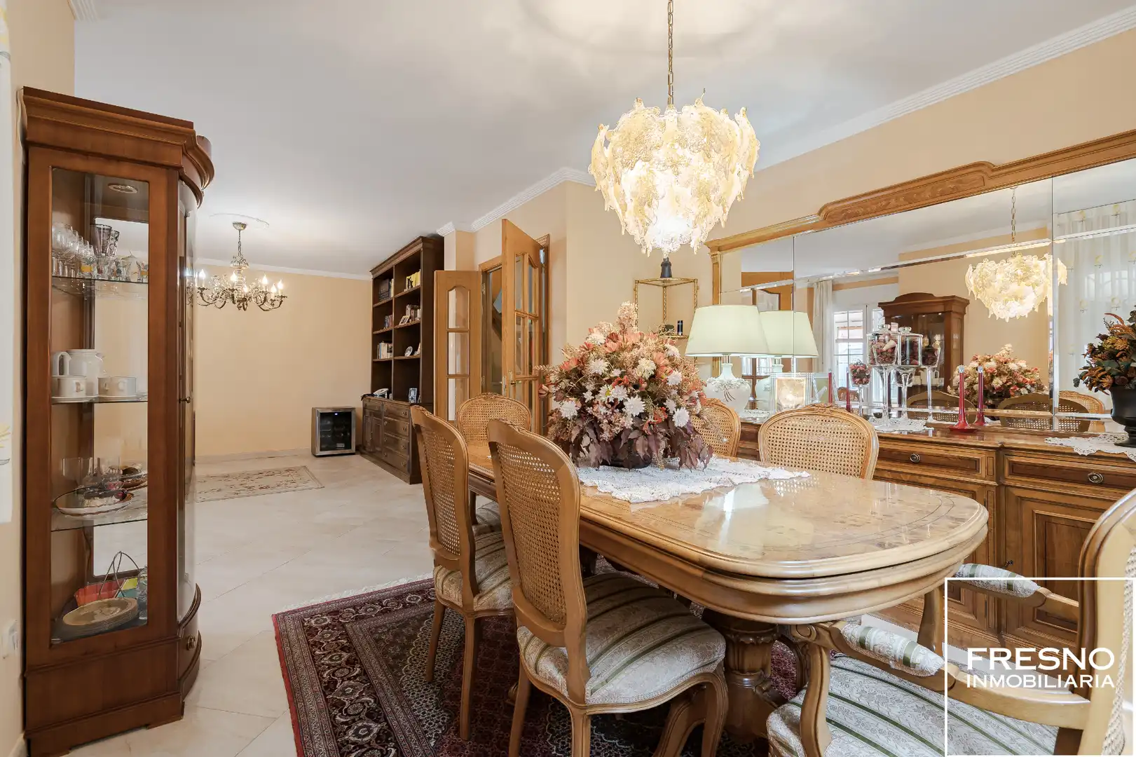 Dining room of Detached homes for sale in Cobeña  with Air Conditioner, Heating and Private garden