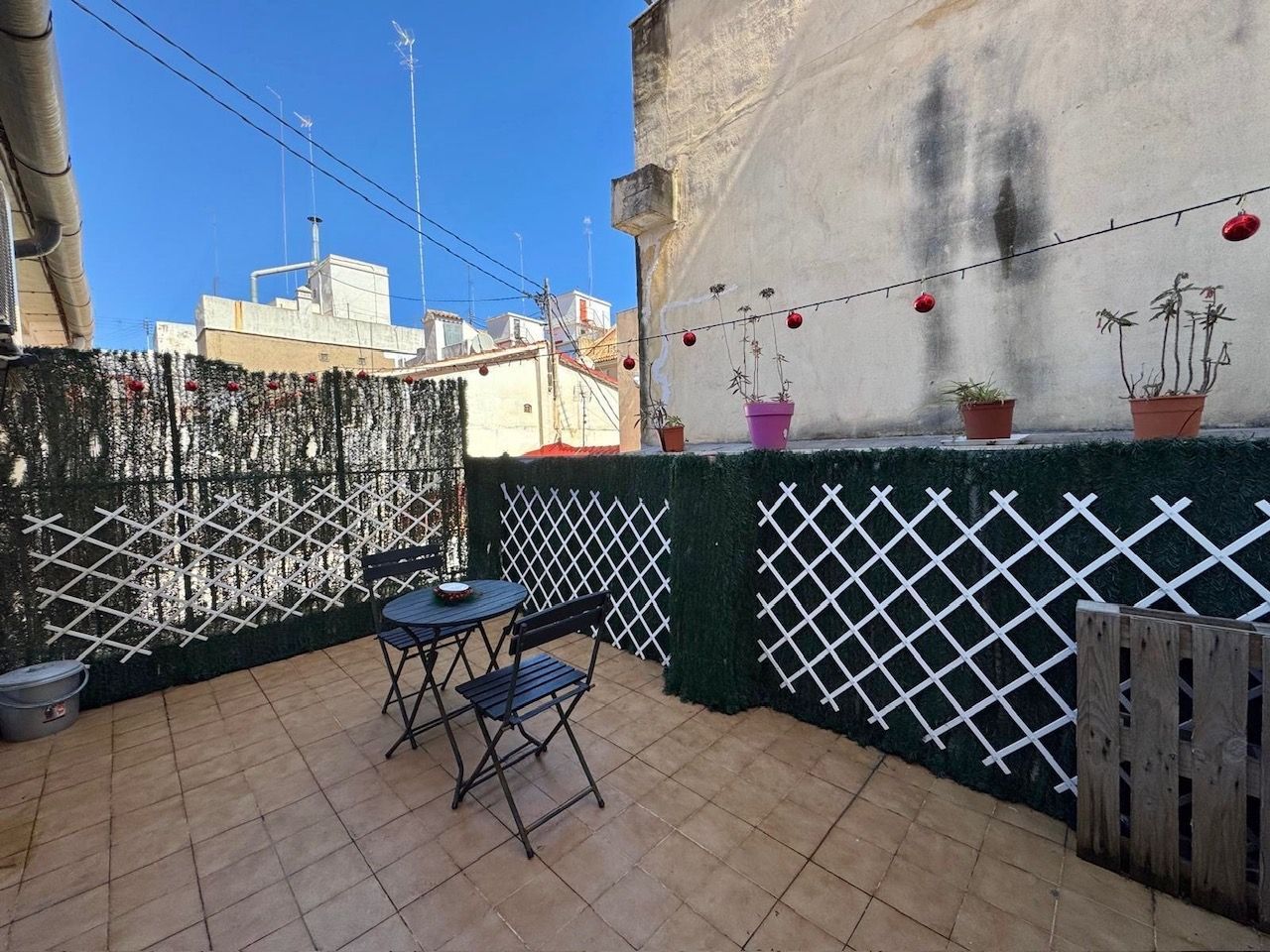 Terrassa de Pis de lloguer en  Valencia Capital amb Aire condicionat, Calefacció i Terrassa