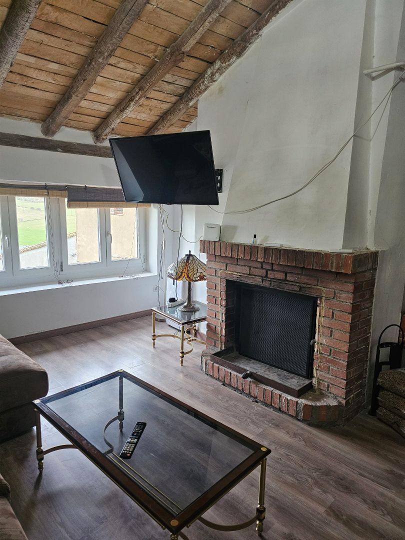 Living room of Single-family semi-detached for sale in Utande  with Air Conditioner, Heating and Parquet flooring