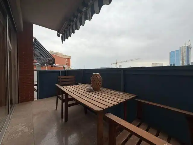 Terraza de Piso de alquiler en Murcia con Aire acondicionado, Calefacción y Jardín privado