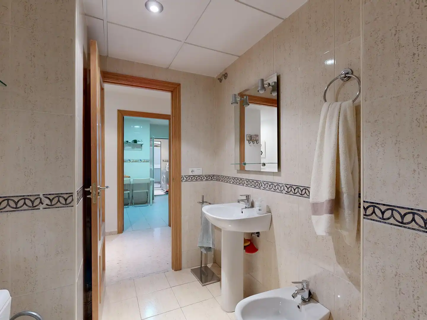 Badezimmer von Wohnung zum Verkauf in Mérida mit Balkon