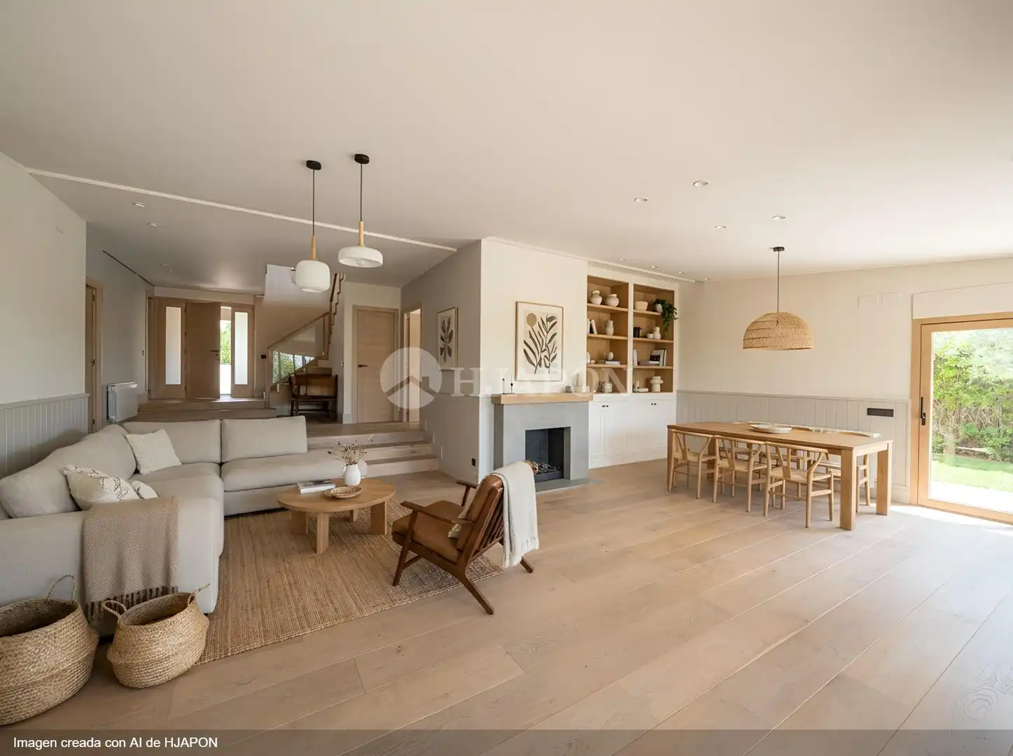 Sala de estar de Casa o chalet en venta en Alella con Aire acondicionado, Calefacción y Jardín privado
