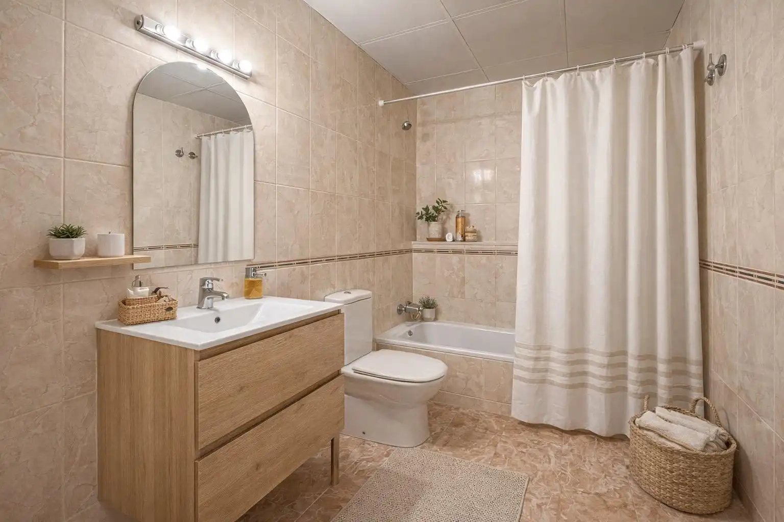 Bathroom of Duplexes for sale in Vilanova i la Geltrú  with Air Conditioner, Heating and Terrace