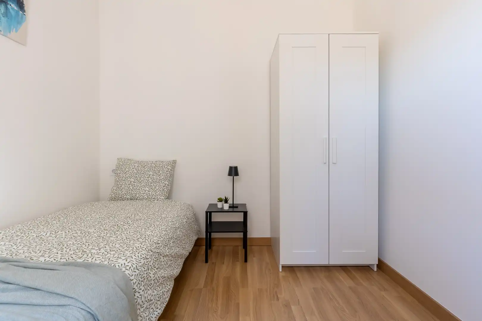 Bedroom of Flat for rent in Terrassa  with Heating, Parquet flooring and Terrace