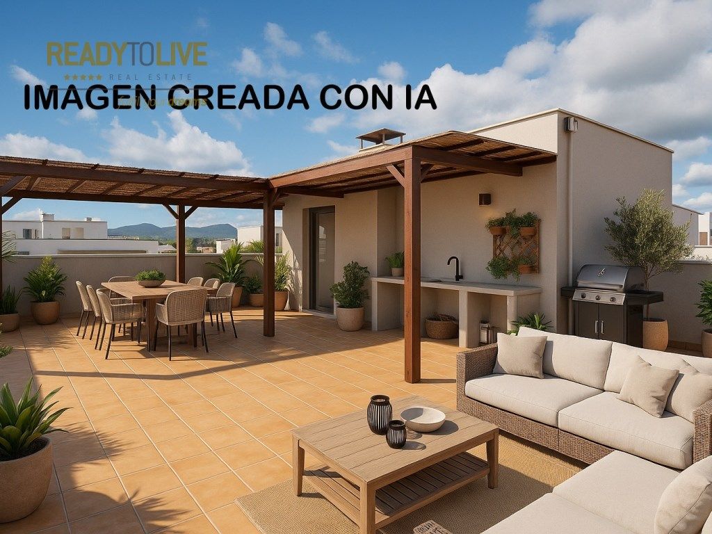 Terrace of Attic for sale in Alcúdia  with Air Conditioner, Terrace and Furnished