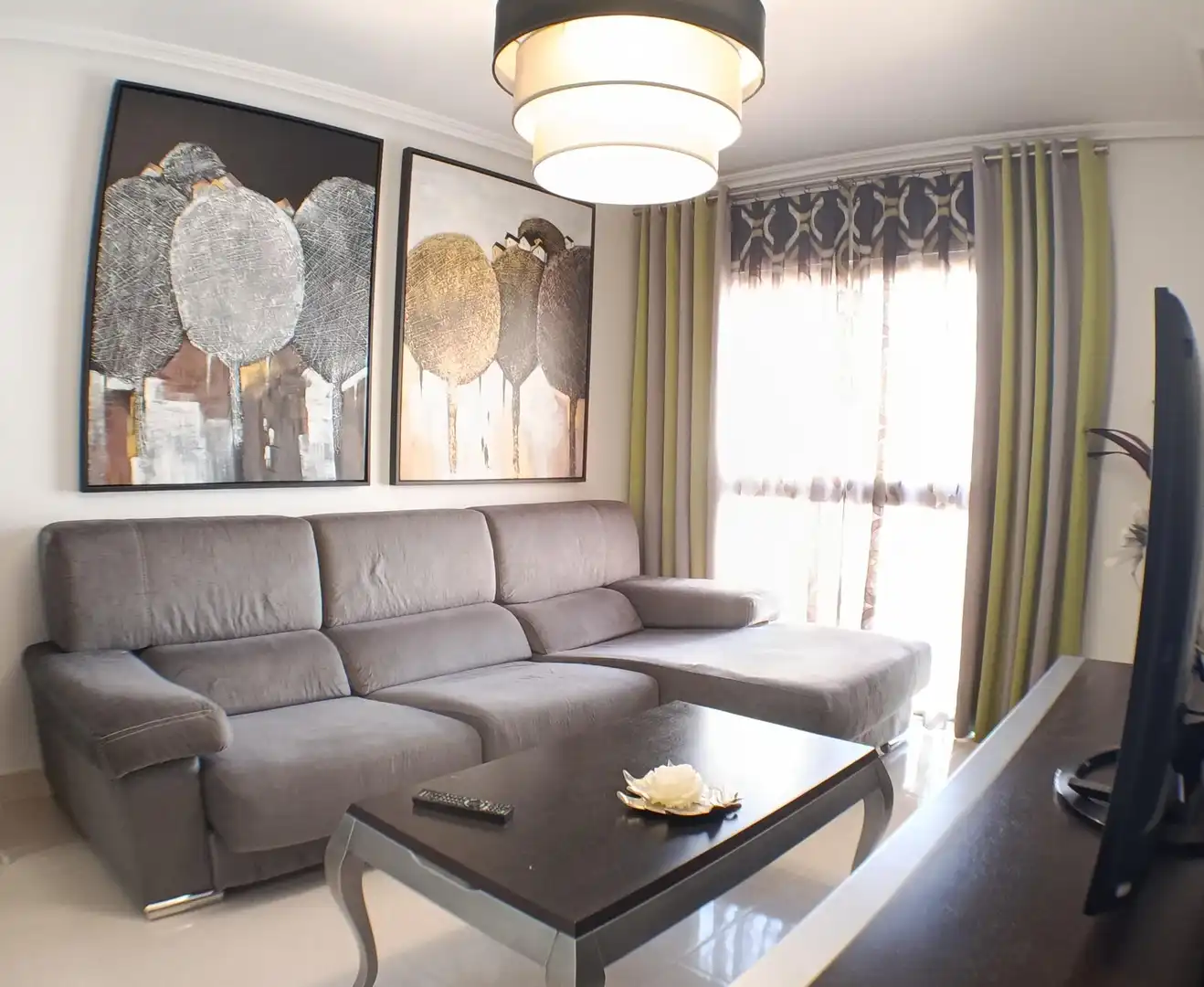 Living room of Flat for sale in Lorca  with Air Conditioner and Storage room