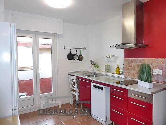 Kitchen of Flat for sale in Santurtzi   with Heating, Terrace and Furnished