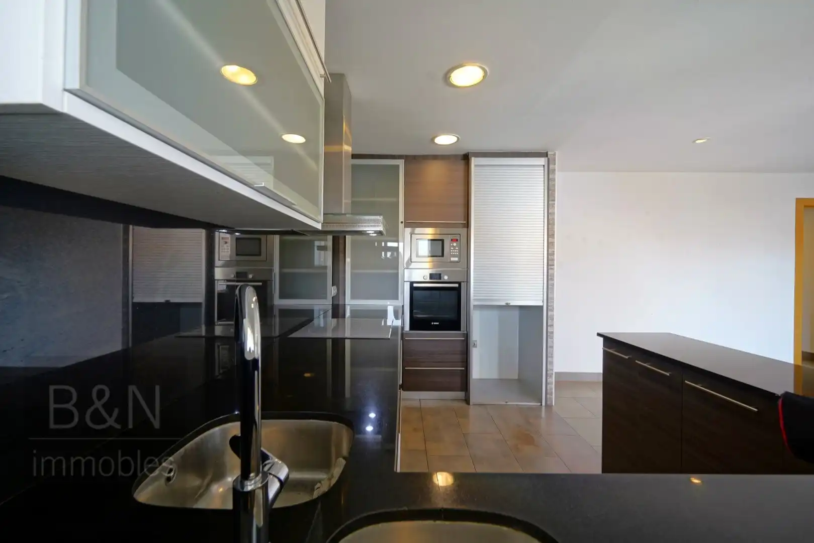 Kitchen of Flat for sale in Terrassa  with Air Conditioner, Heating and Balcony