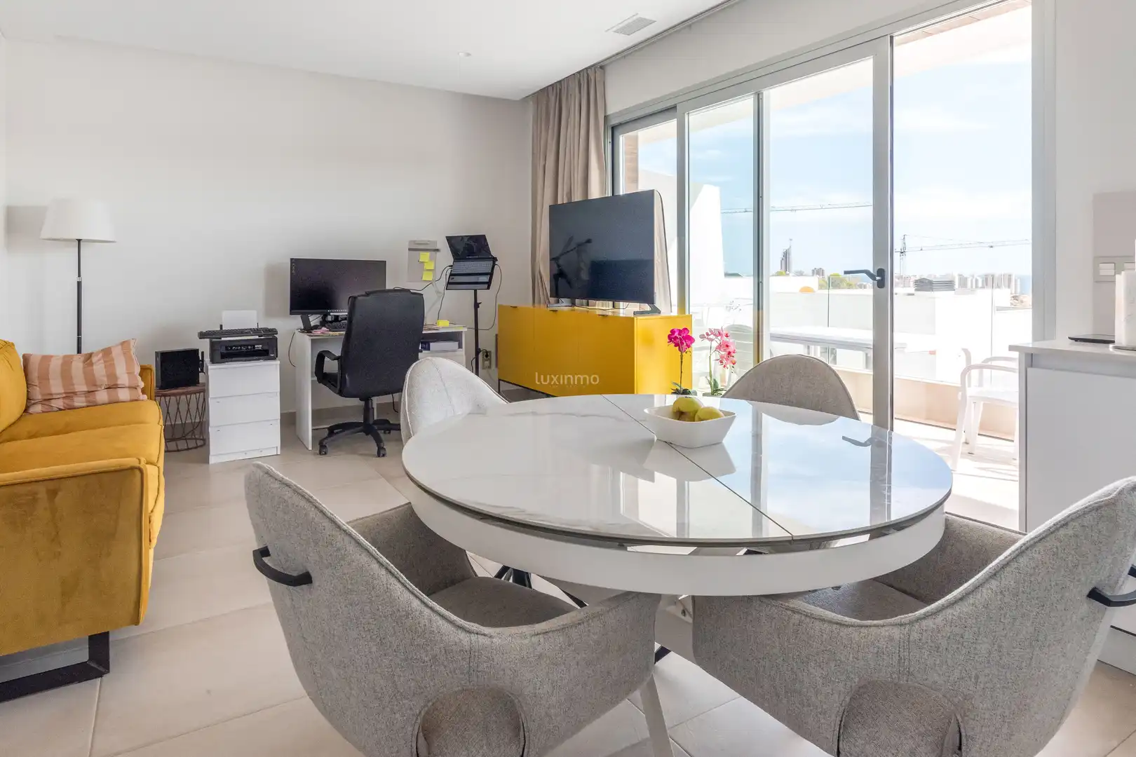 Comedor de Dúplex en venta en Finestrat con Aire acondicionado, Terraza y Trastero