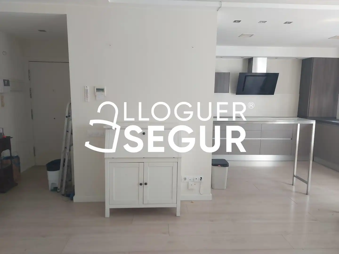 Küche von Wohnung zur Miete in Barcelona mit Klimaanlage und Heizung
