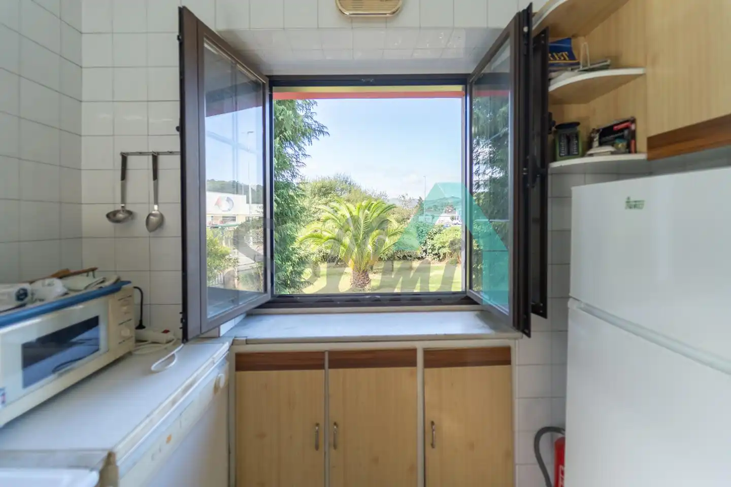 Cocina de Casa o chalet en venta en Grado con Calefacción, Jardín privado y Parquet