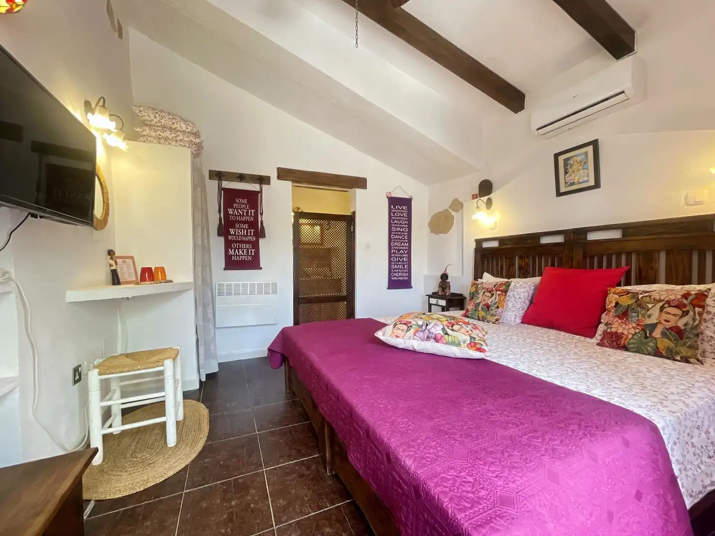 Bedroom of Country homes for sale in Villanueva de la Concepción  with Air Conditioner, Heating and Private garden