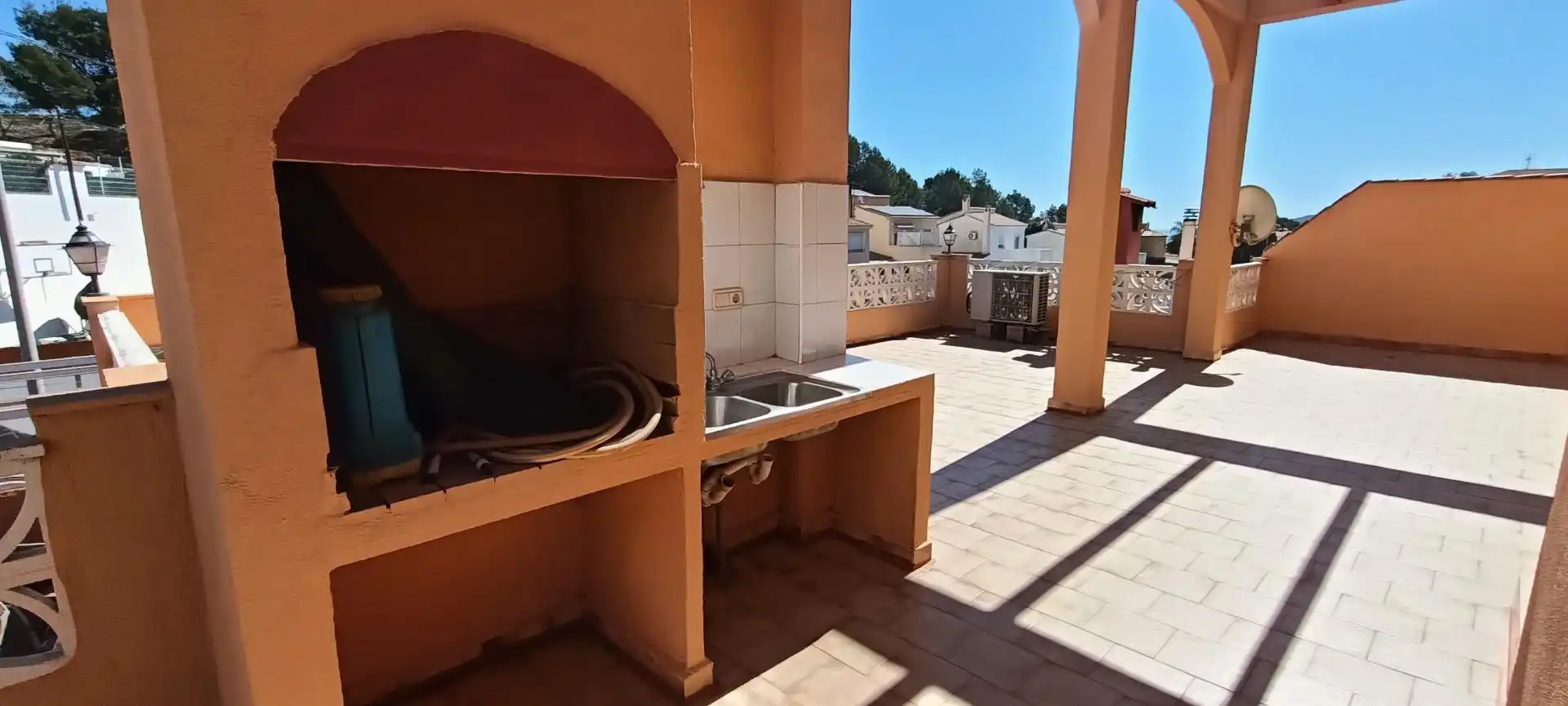 Terraza de Casa o chalet en venta en La Nucia con Aire acondicionado, Jardín privado y Terraza