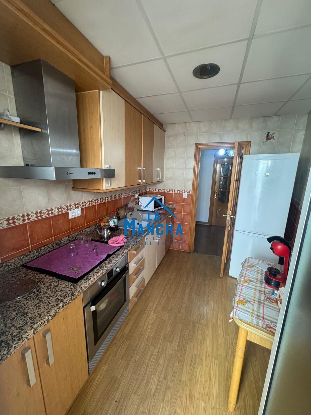 Kitchen of Flat for sale in  Albacete Capital  with Terrace and Balcony