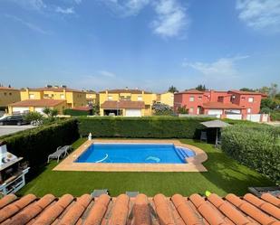 Swimming pool of House or chalet for sale in Avinyonet de Puigventós  with Air Conditioner, Terrace and Swimming Pool