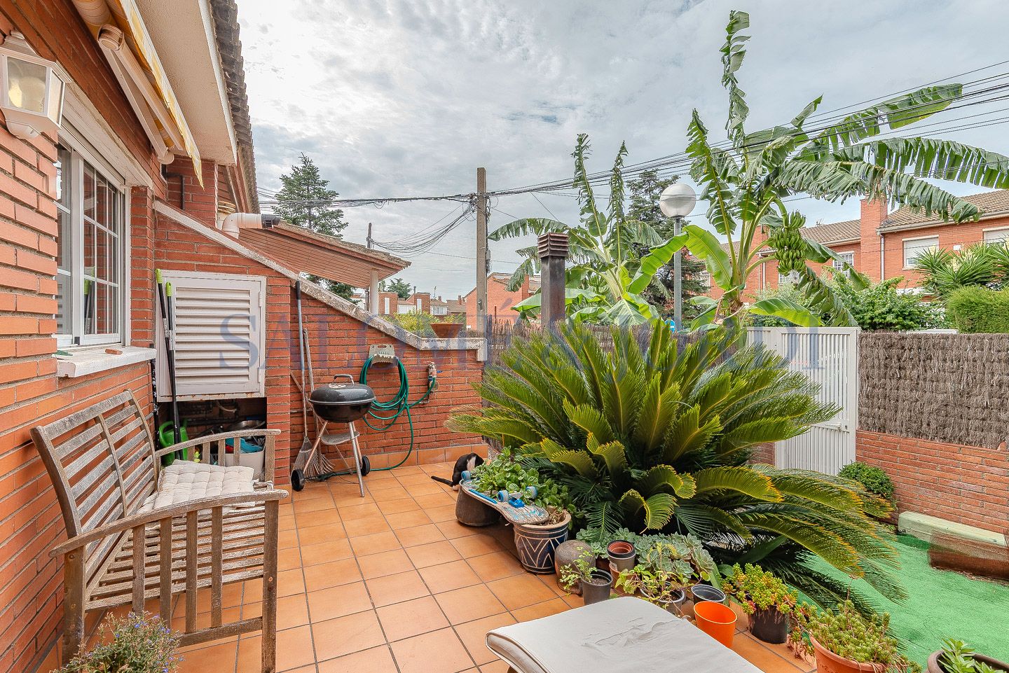 Jardí de Casa adosada en venda en Cabrera de Mar amb Calefacció, Jardí privat i Terrassa