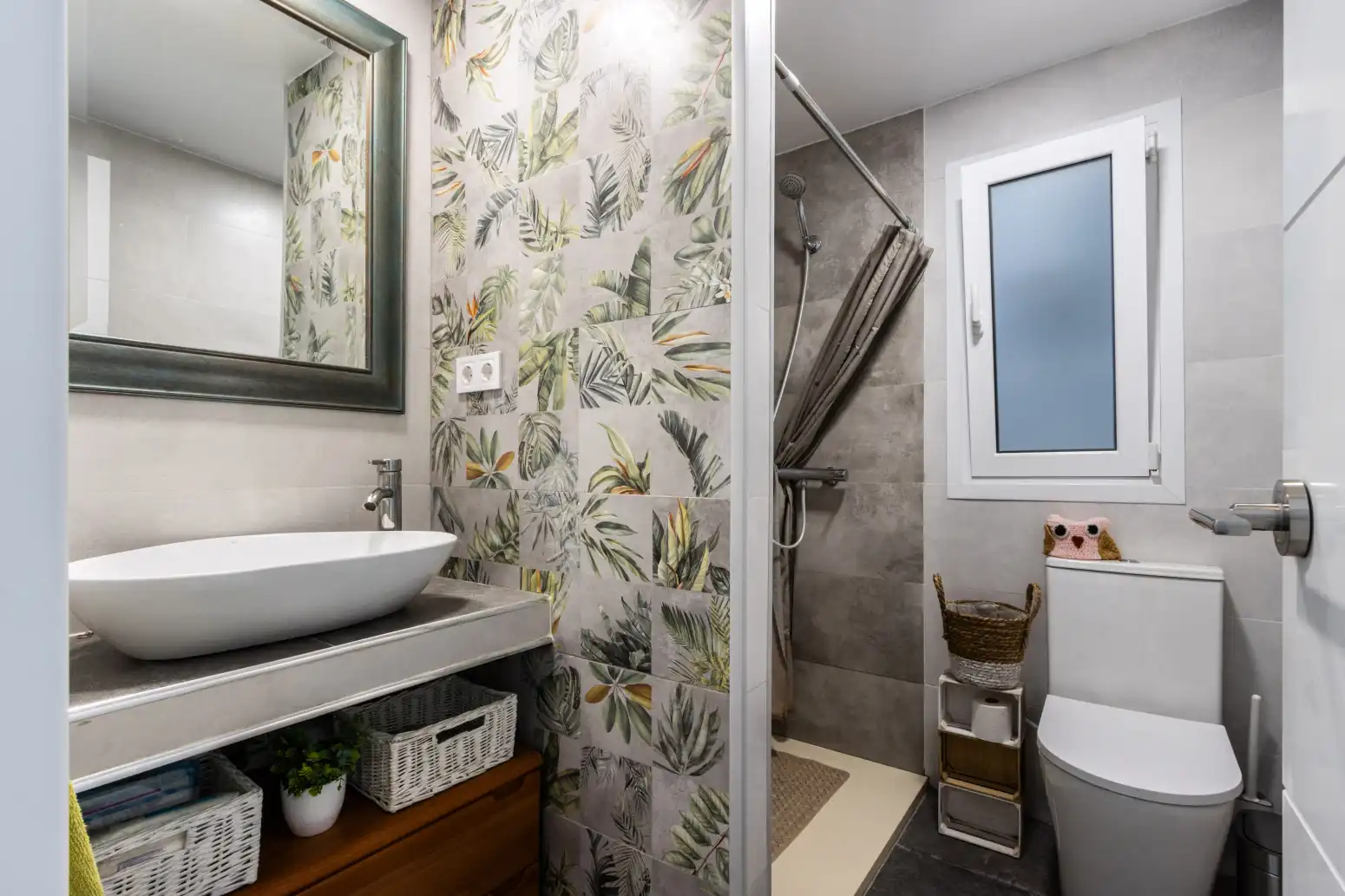 Bathroom of Flat for sale in Terrassa  with Heating, Parquet flooring and Terrace
