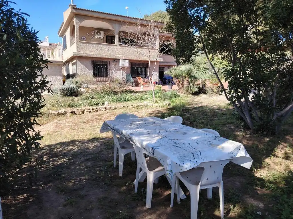 Garten von Haus oder Chalet zur Miete in Olocau mit Möbliert