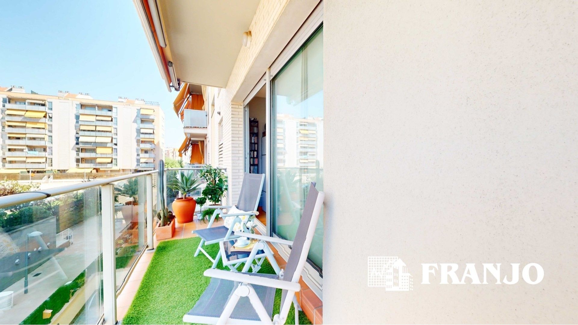 Balcony of Flat for sale in Barberà del Vallès  with Air Conditioner, Heating and Swimming Pool
