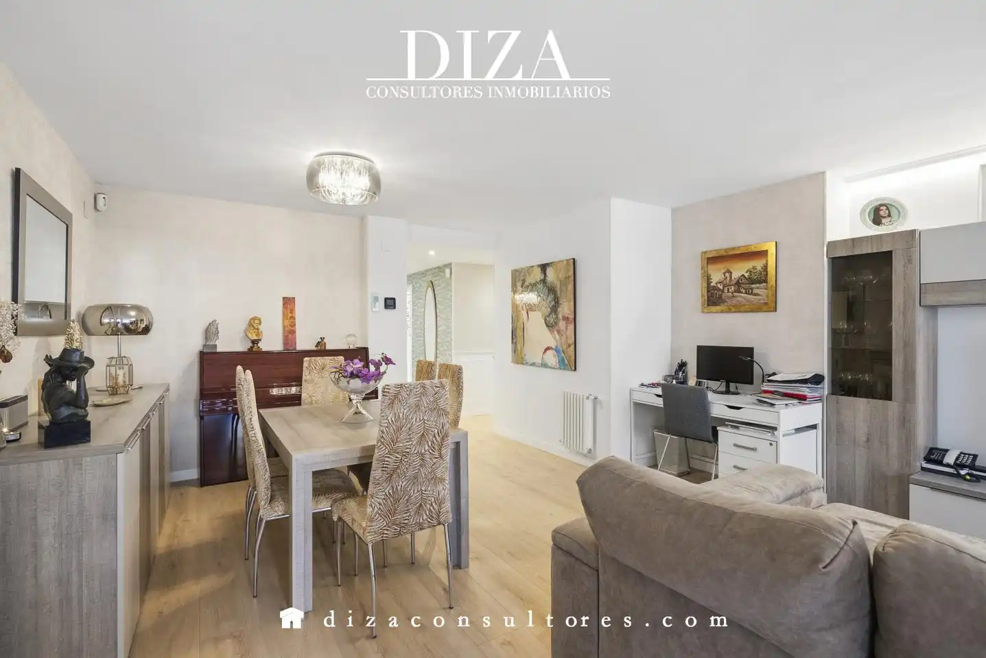 Sala d'estar de Planta baixa de lloguer en Las Rozas de Madrid amb Aire condicionat, Calefacció i Terrassa