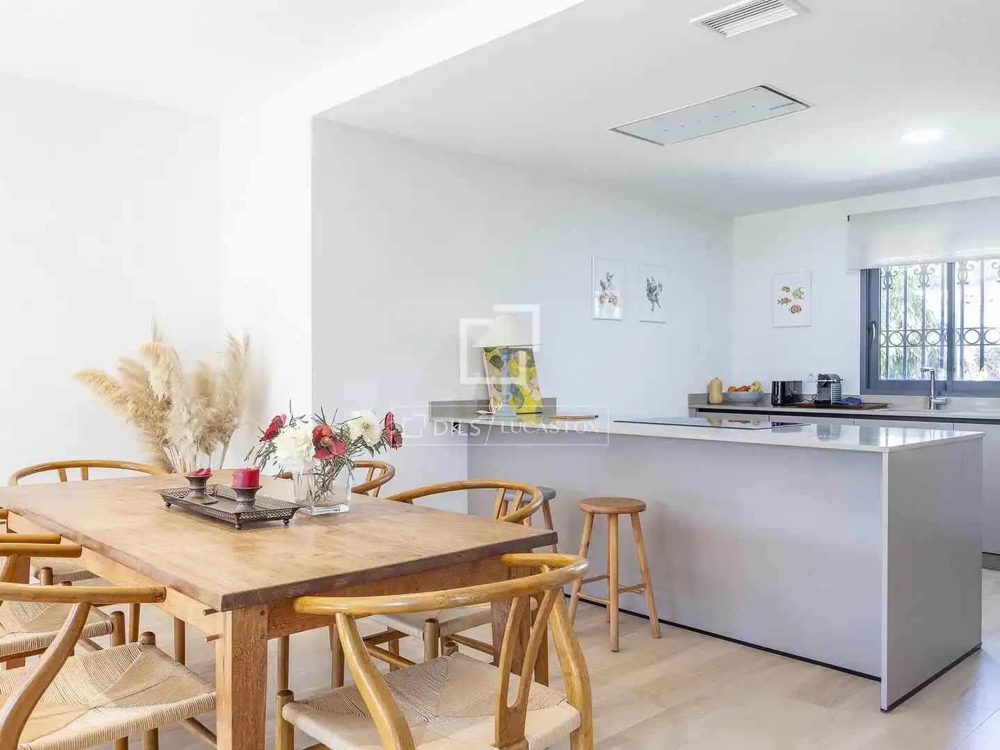 Cocina de Casa o chalet en venta en Godella con Aire acondicionado, Jardín privado y Terraza