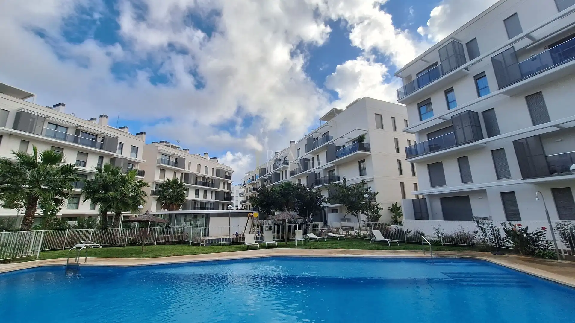 Swimming pool of Flat for sale in El Montgó