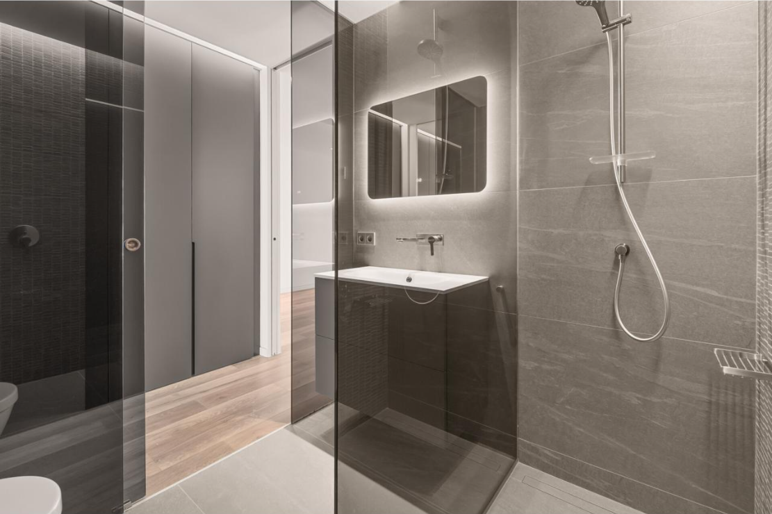 Bany de Apartament de lloguer en Andorra la Vella amb Calefacció i Terrassa