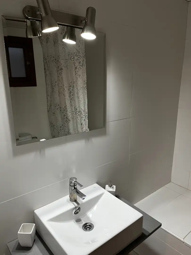 Badezimmer von Maisonette zum Verkauf in Sant Mateu mit Klimaanlage, Heizung und Parkett