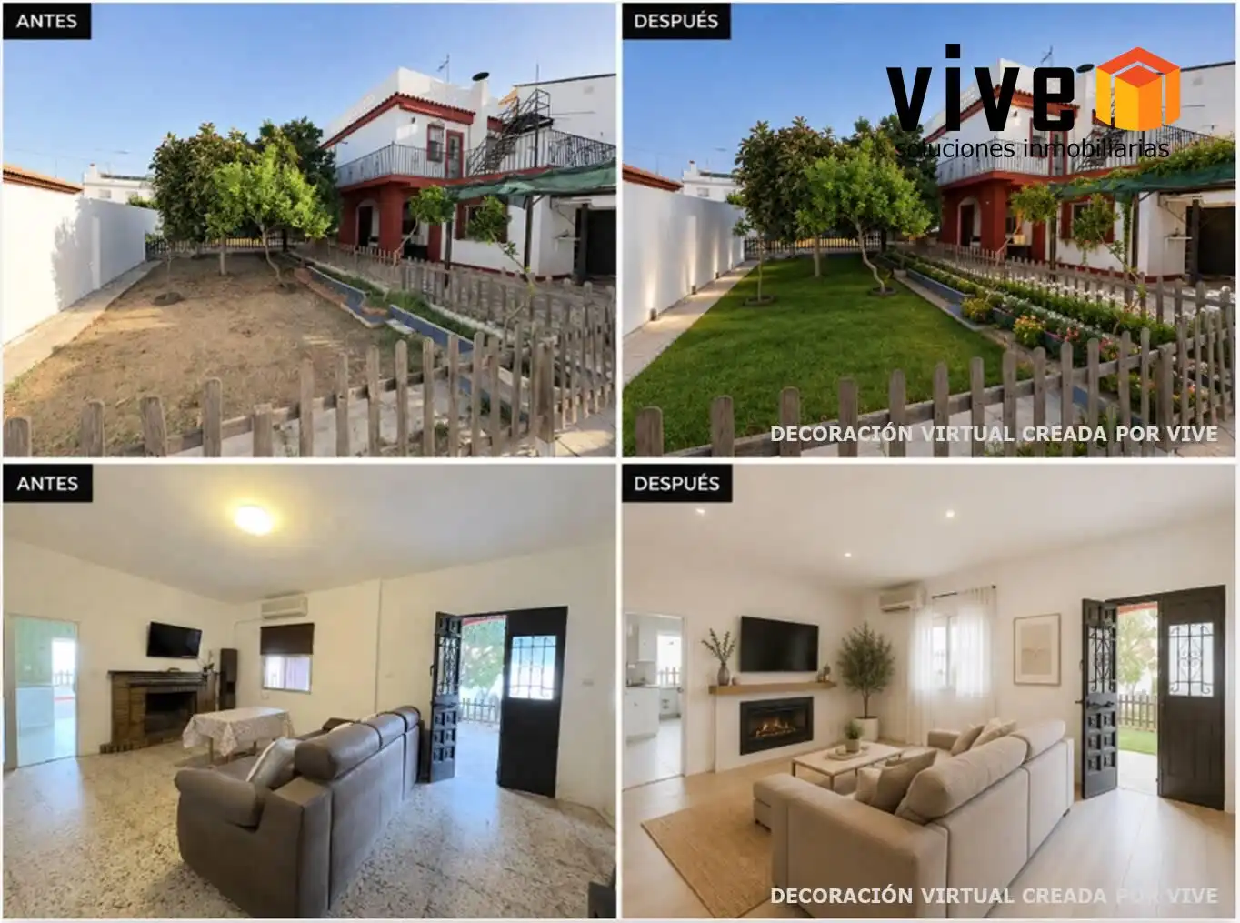 Jardín de Casa adosada en venta en Mairena del Aljarafe con Aire acondicionado, Calefacción y Jardín privado
