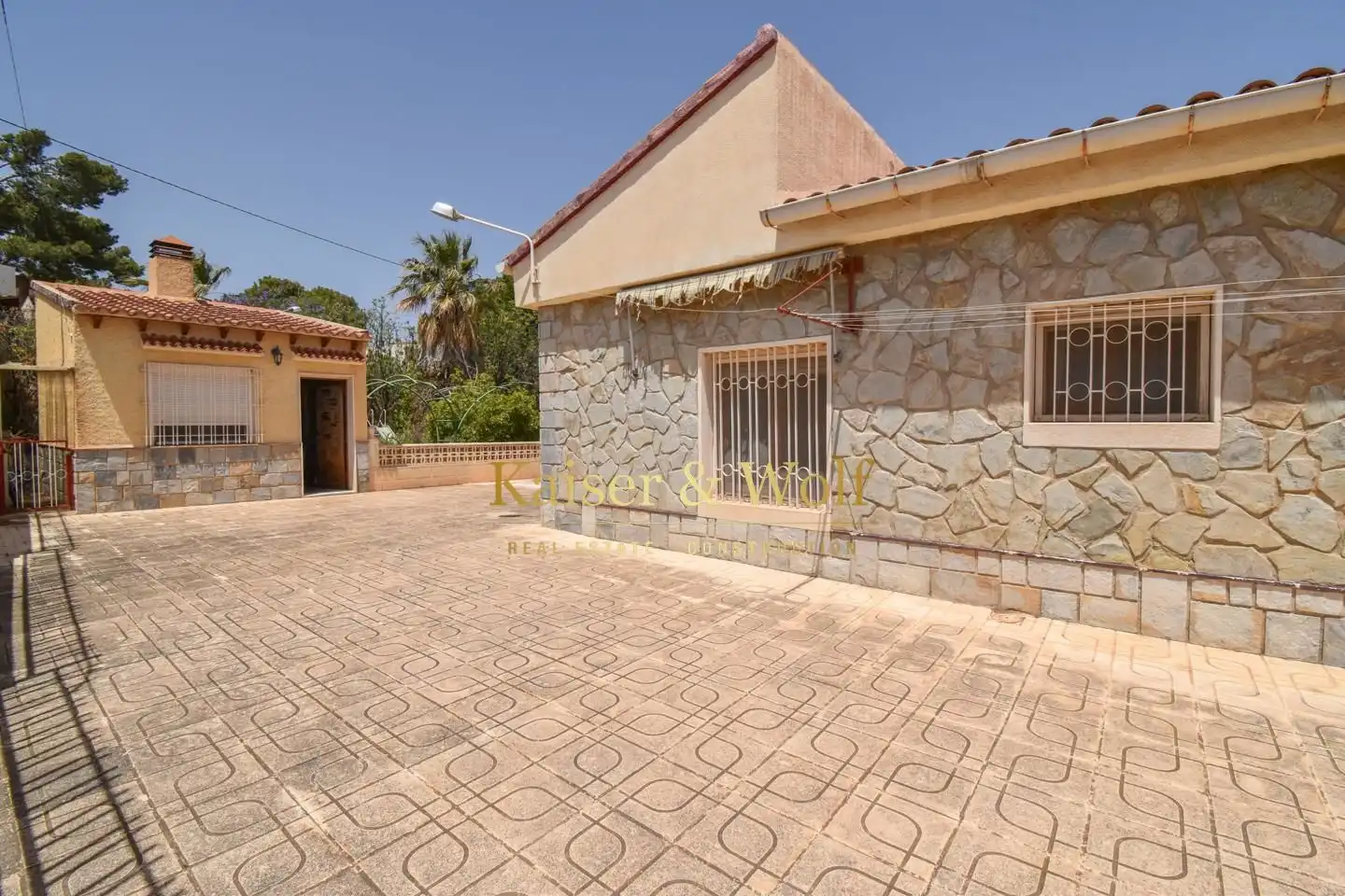 Vista exterior de Casa o chalet en venta en Crevillent con Aire acondicionado, Jardín privado y Terraza