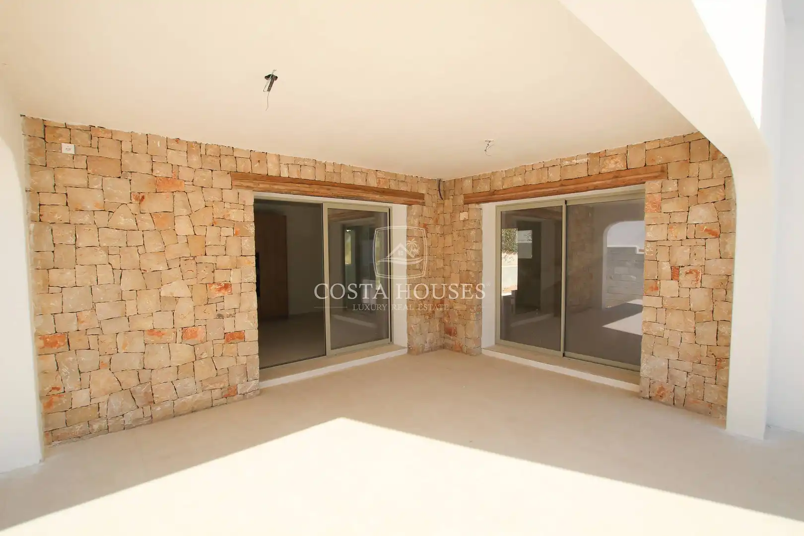 Terrassa de Casa o xalet en venda en Moraira amb Aire condicionat, Jardí privat i Terrassa