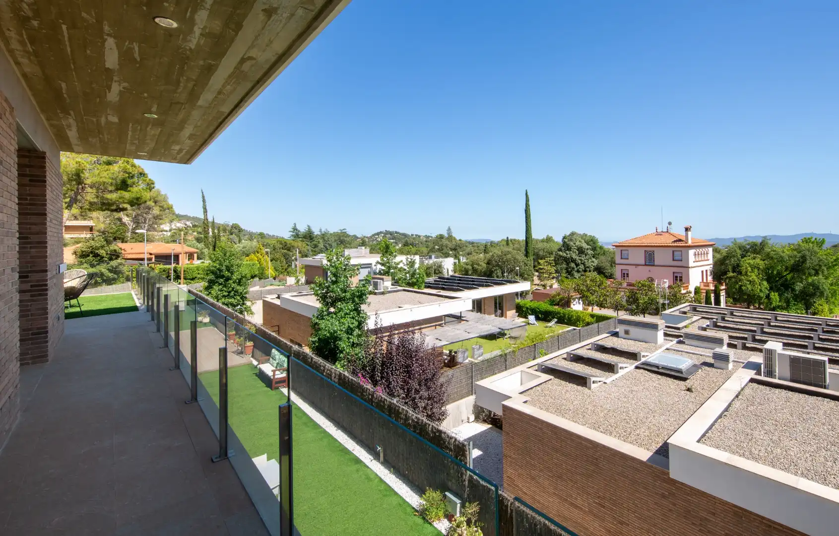 Terrassa de Casa o xalet en venda en Matadepera amb Aire condicionat, Calefacció i Jardí privat