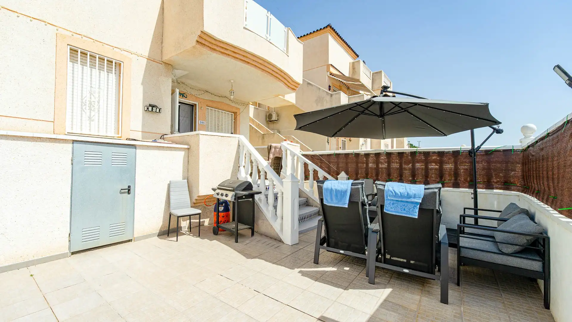 Terrassa de Apartament en venda en Rojales amb Aire condicionat