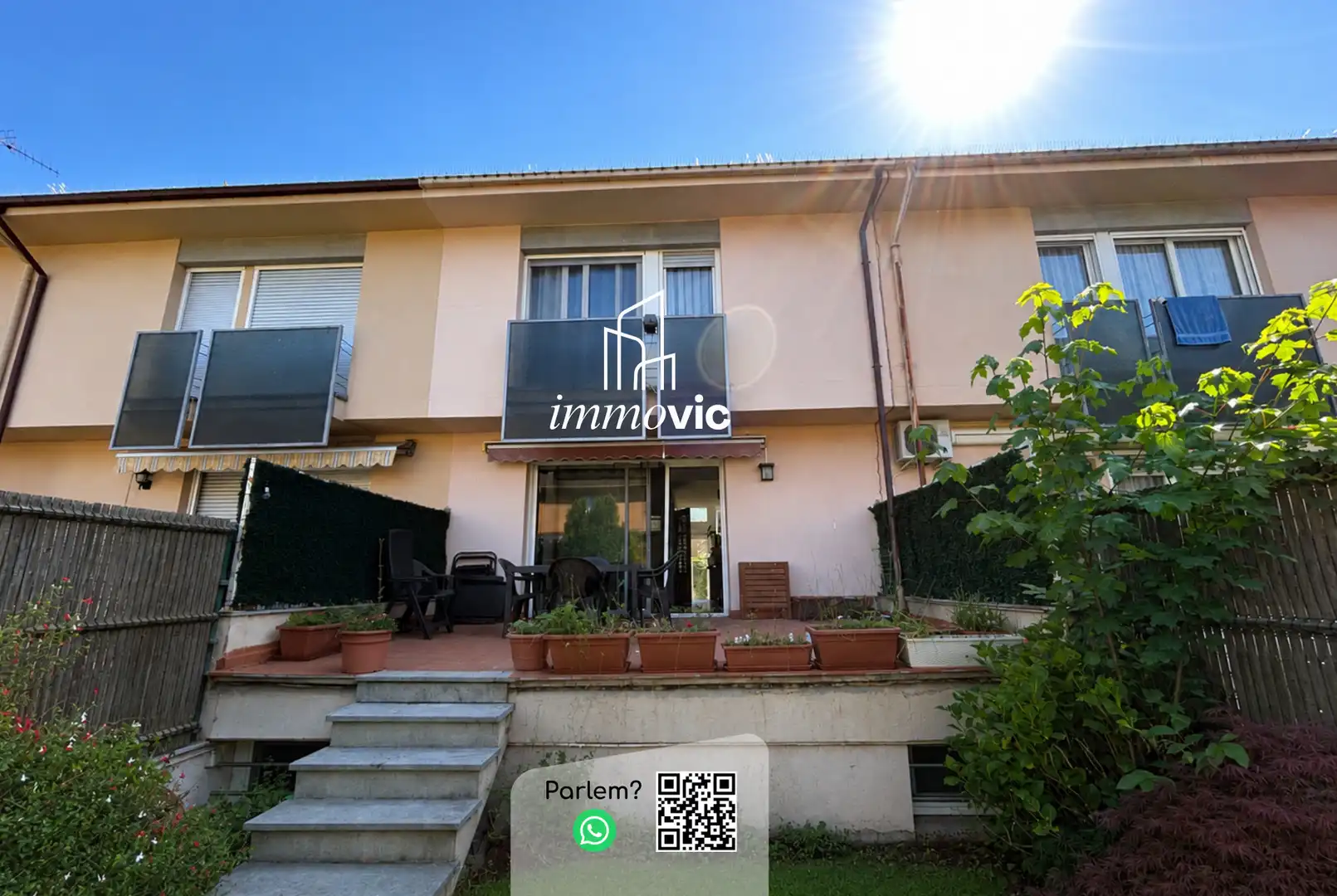 Exterior view of Detached homes for sale in Olot  with Heating, Private garden and Parquet flooring
