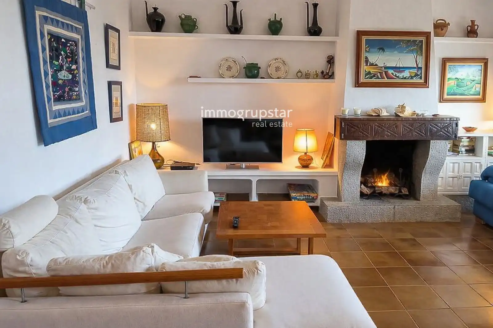 Living room of Flat for sale in Calonge i Sant Antoni  with Terrace and Balcony