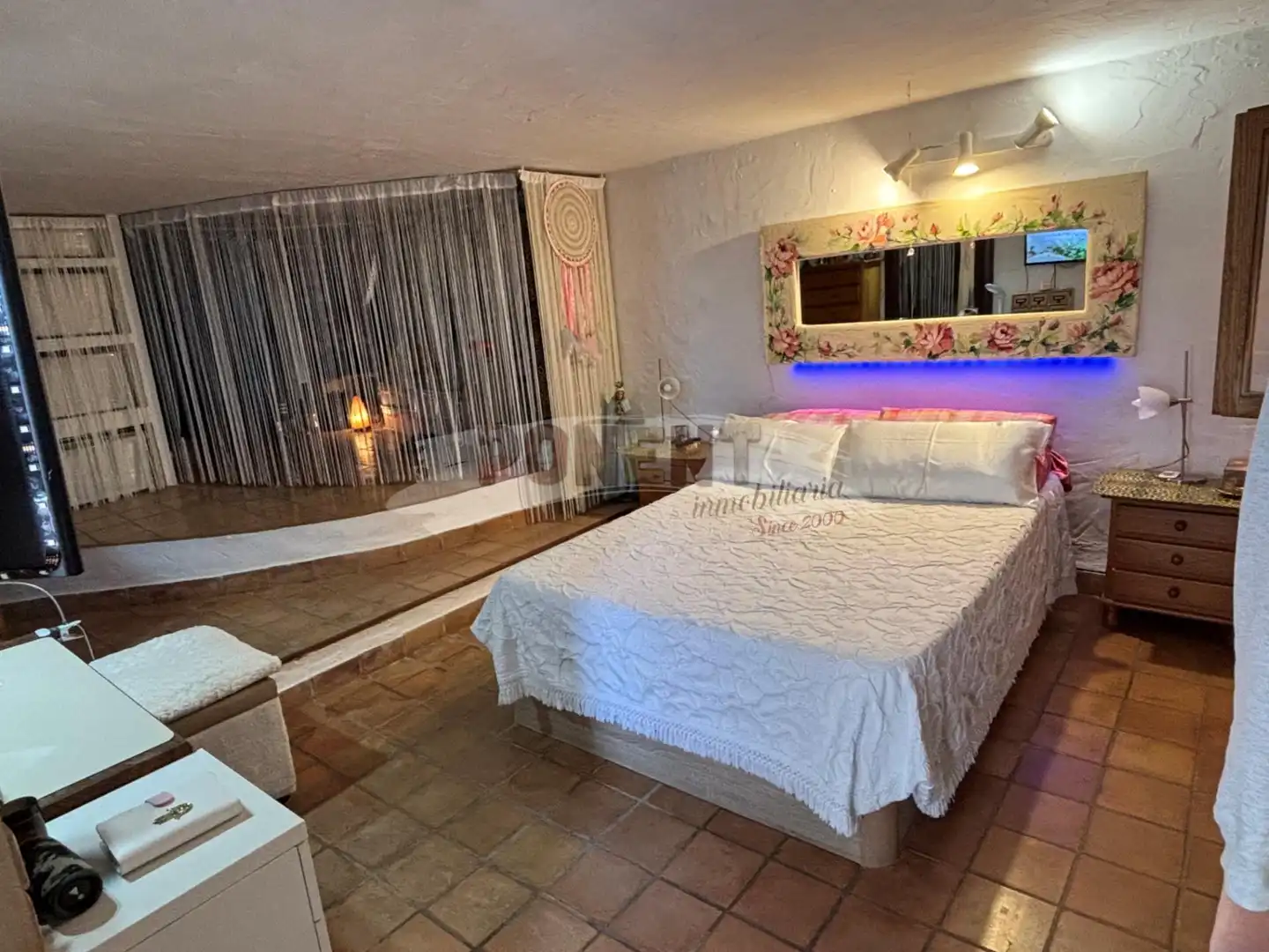Dormitori de Casa o xalet en venda en Santa Eulària des Riu amb Aire condicionat, Jardí privat i Terrassa