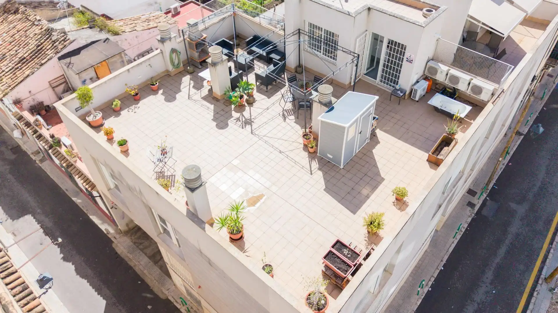 Terrace of Attic for sale in  Palma de Mallorca  with Air Conditioner, Heating and Storage room