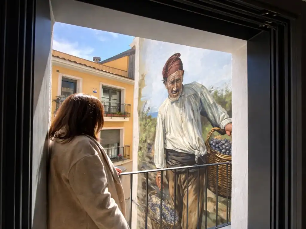 Vista exterior de Pis en venda en Vilafranca del Penedès amb Aire condicionat, Calefacció i Forn