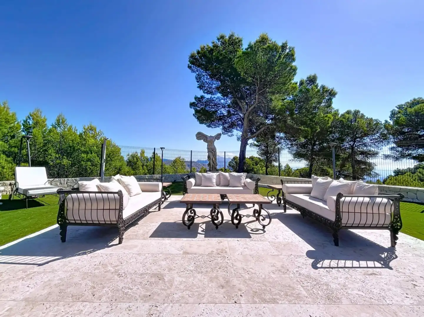 Terraza de Casa o chalet en venta en Benimantell con Aire acondicionado, Jardín privado y Terraza