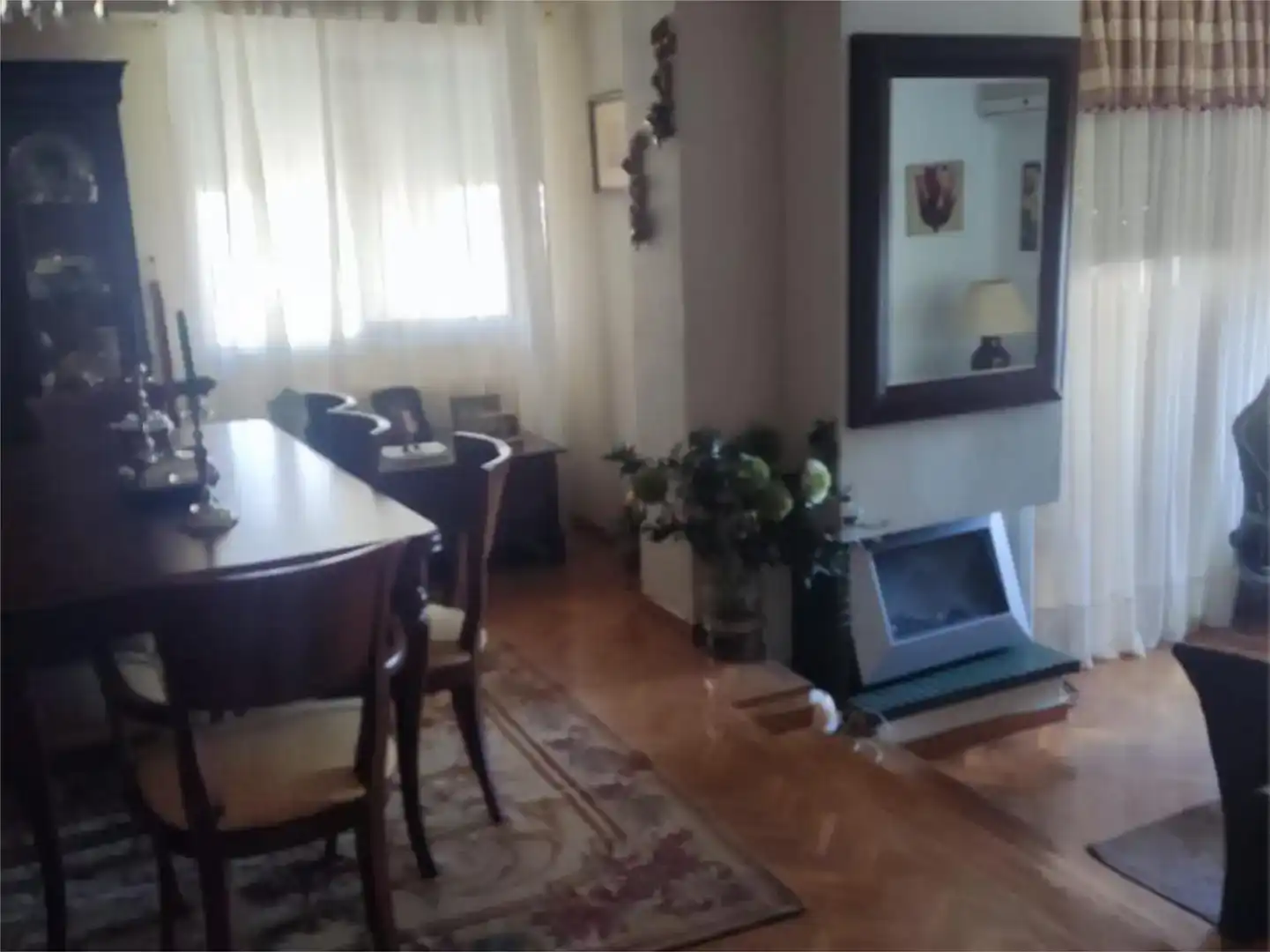 Sala d'estar de Pis en venda en Cáceres amb Aire condicionat, Jardí privat i Parquet