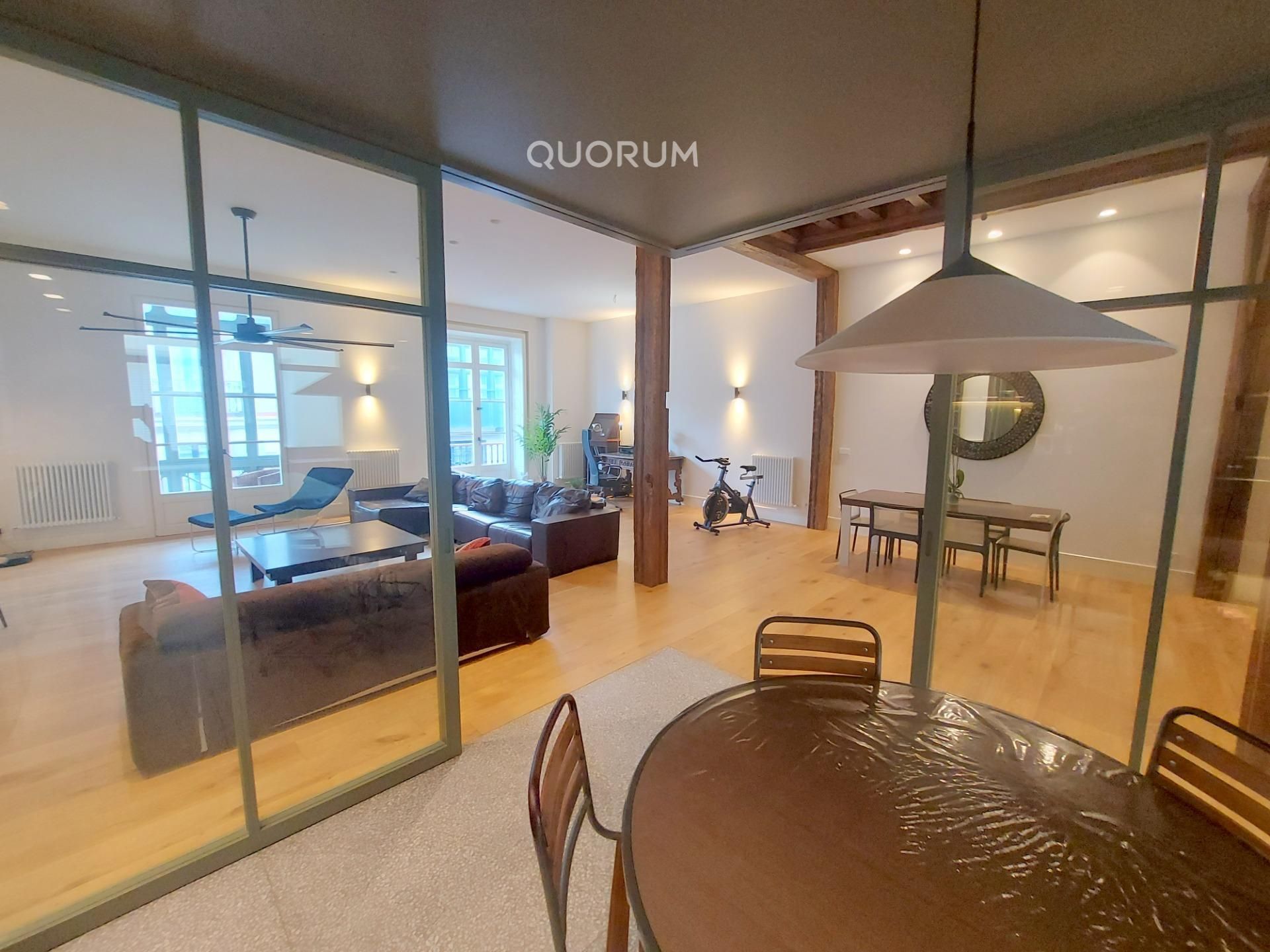 Living room of Flat for sale in Bilbao   with Heating and Balcony