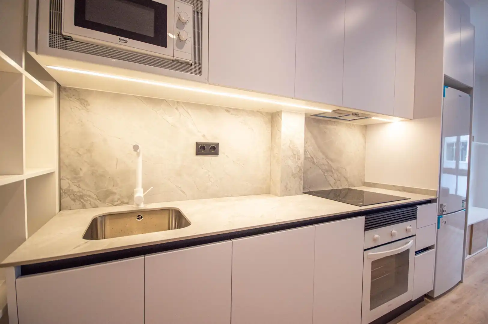 Kitchen of Flat for rent in Elda  with Air Conditioner