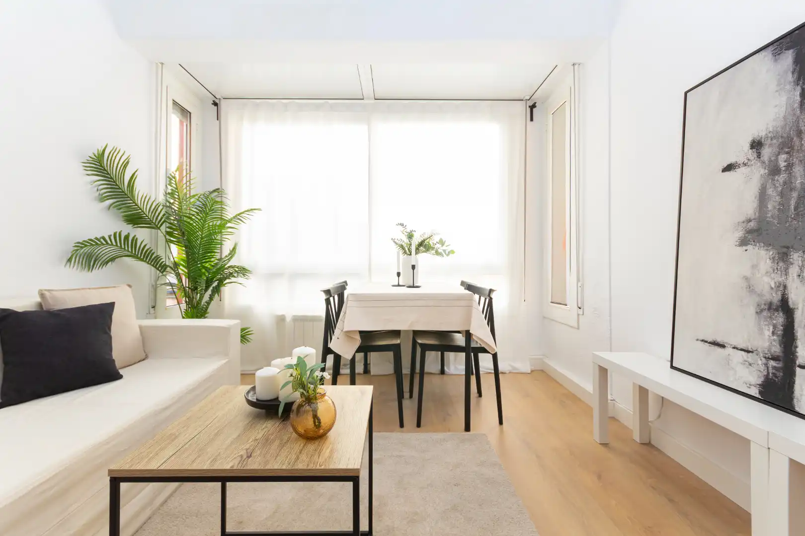 Dining room of Flat for sale in Terrassa  with Heating, Oven and Balcony